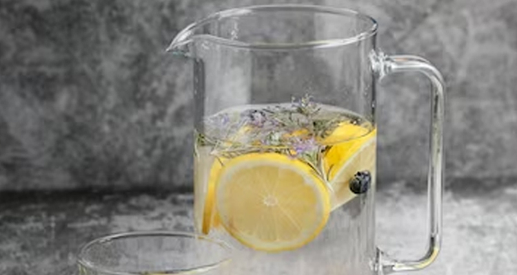 مشروب ديتوكس الليمون