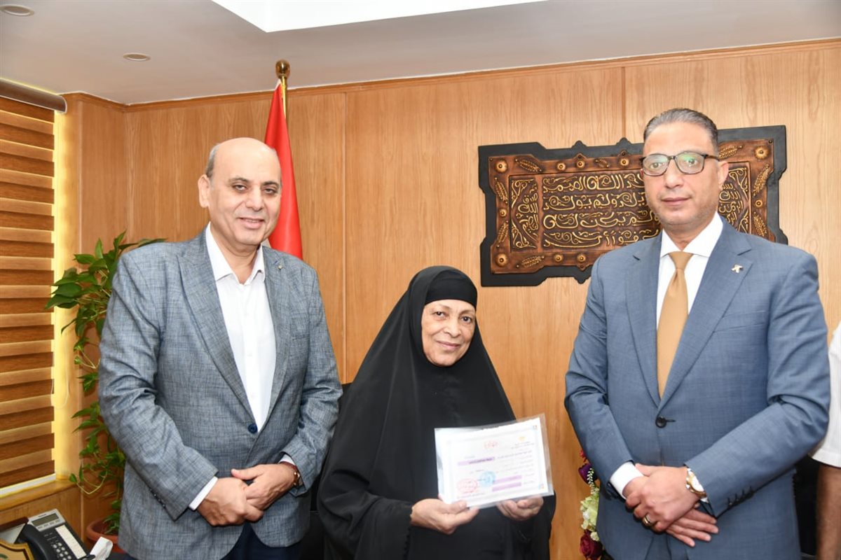 جانب من التكريم 