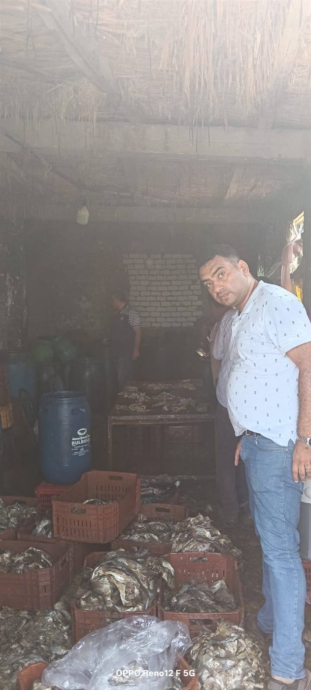 ضبط أسماك مملحة غير صالحة للإستهلاك الأدمي