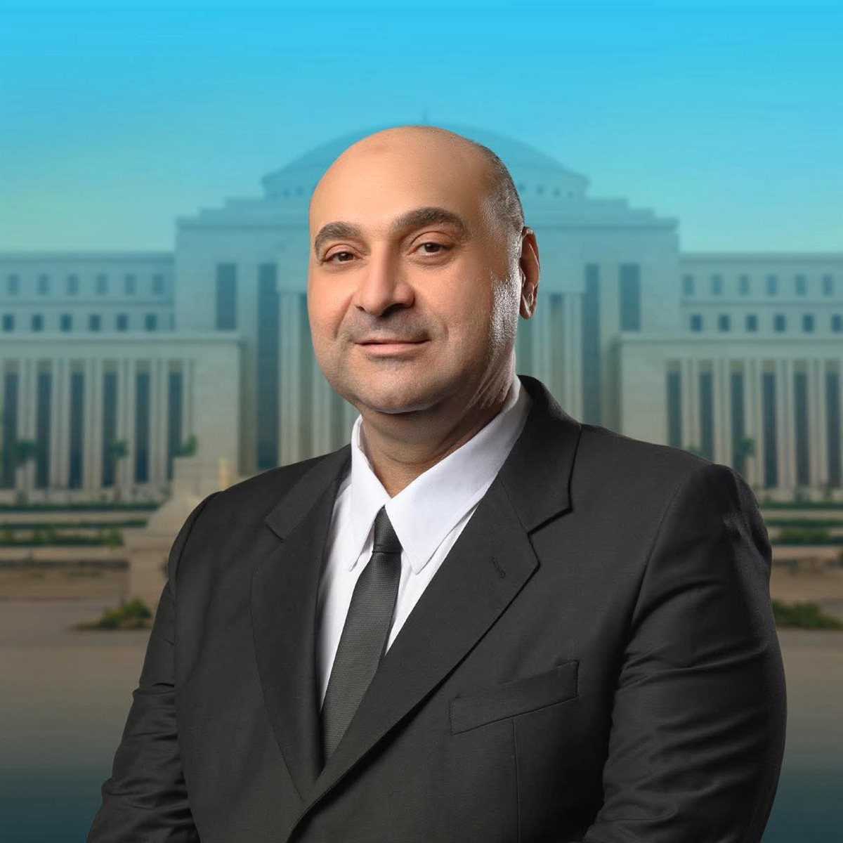 وليد زيتون الفائز بمقعد مجلس الشيوخ بكفر الشيخ 