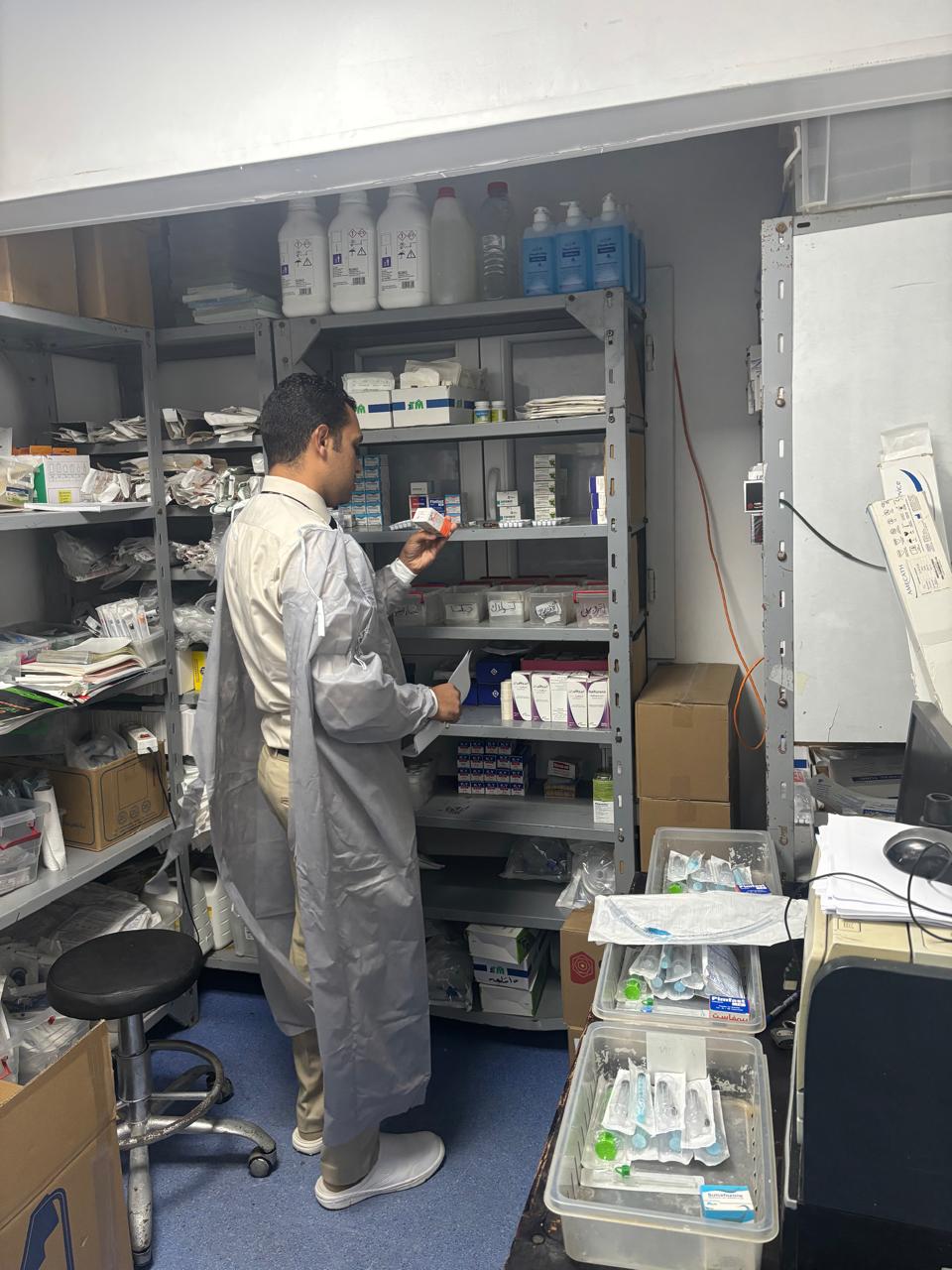 غلق 10منشات طبيه خاصه غير مرخصة 