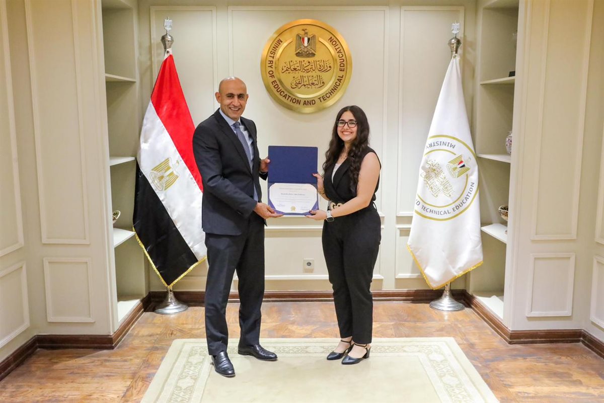 جانب من التكريم 