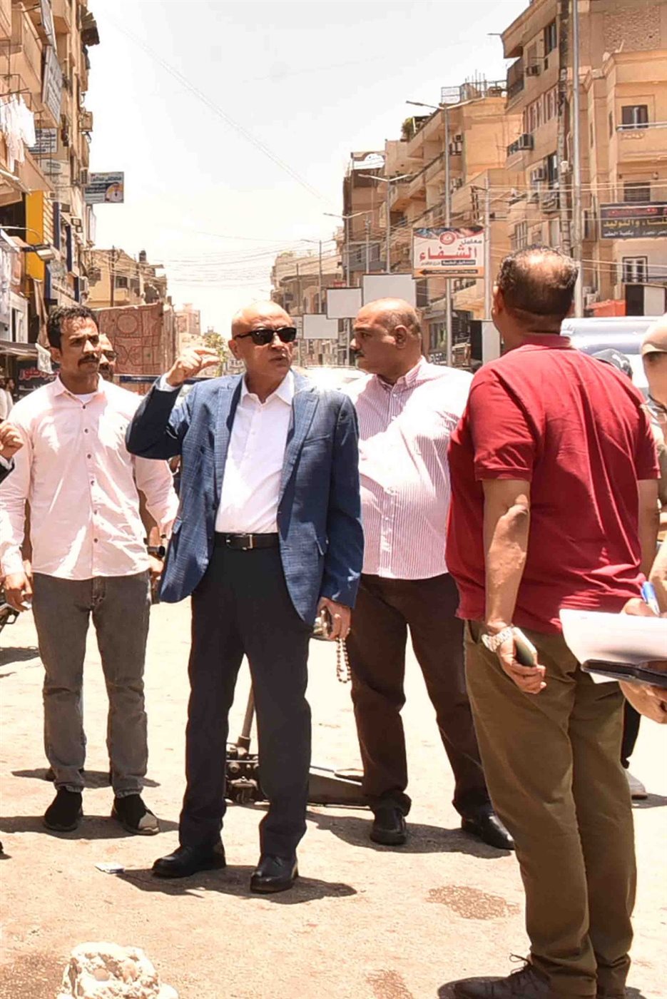 جولة محافظ الأقصر