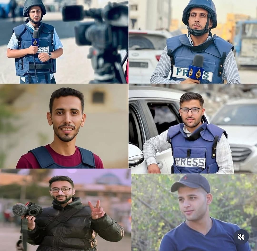 شهداء الصحافة الفلسطينيين