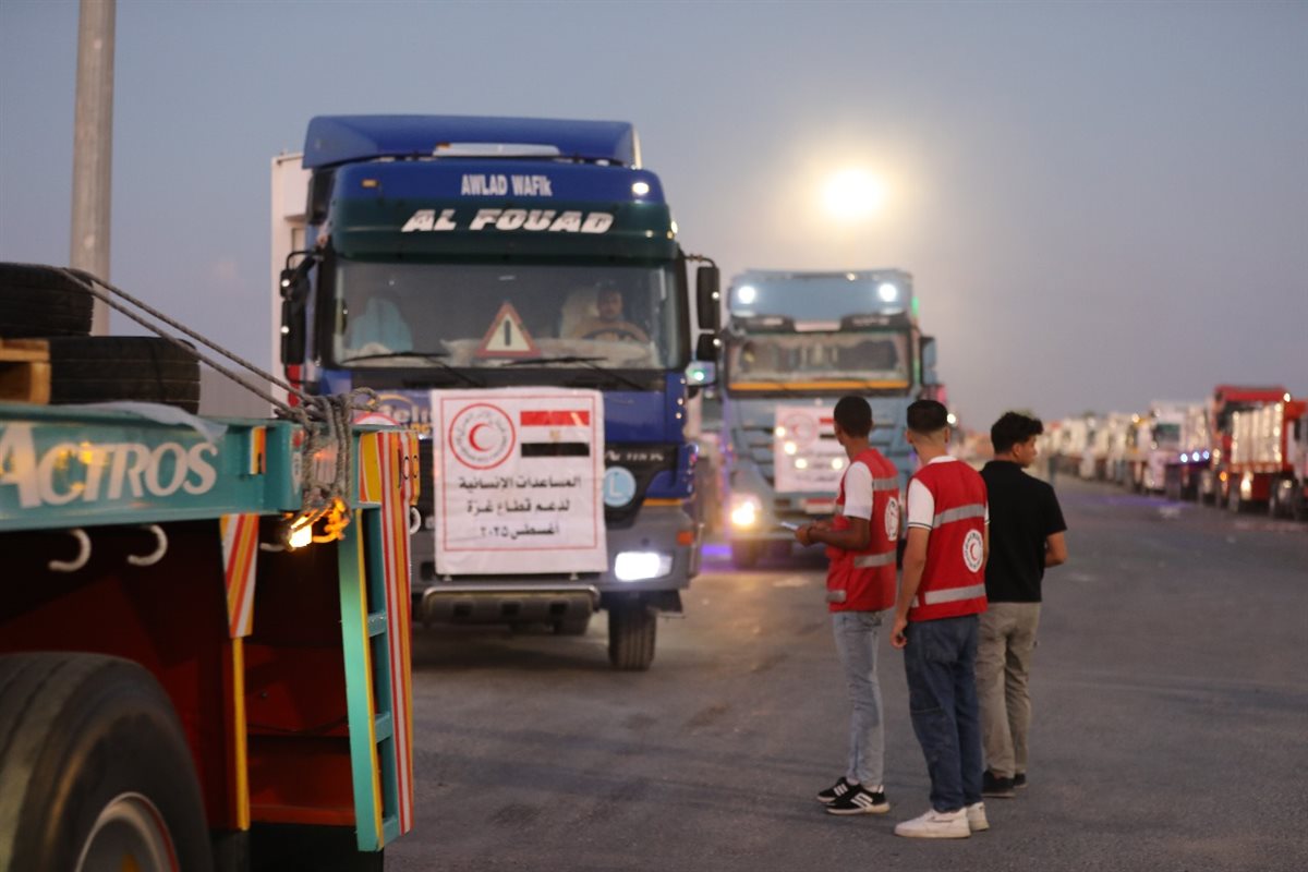  قافلة « زاد العزة.. من مصر إلى غزة»