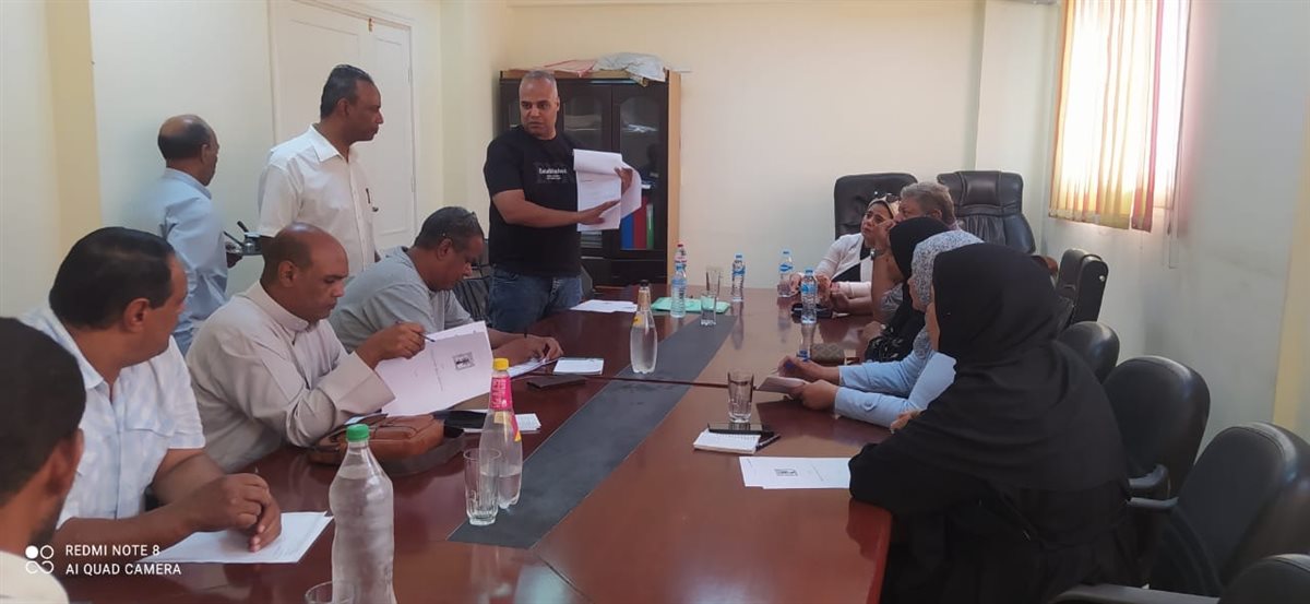 وفد المجلس القومي للطفولة والأمومة