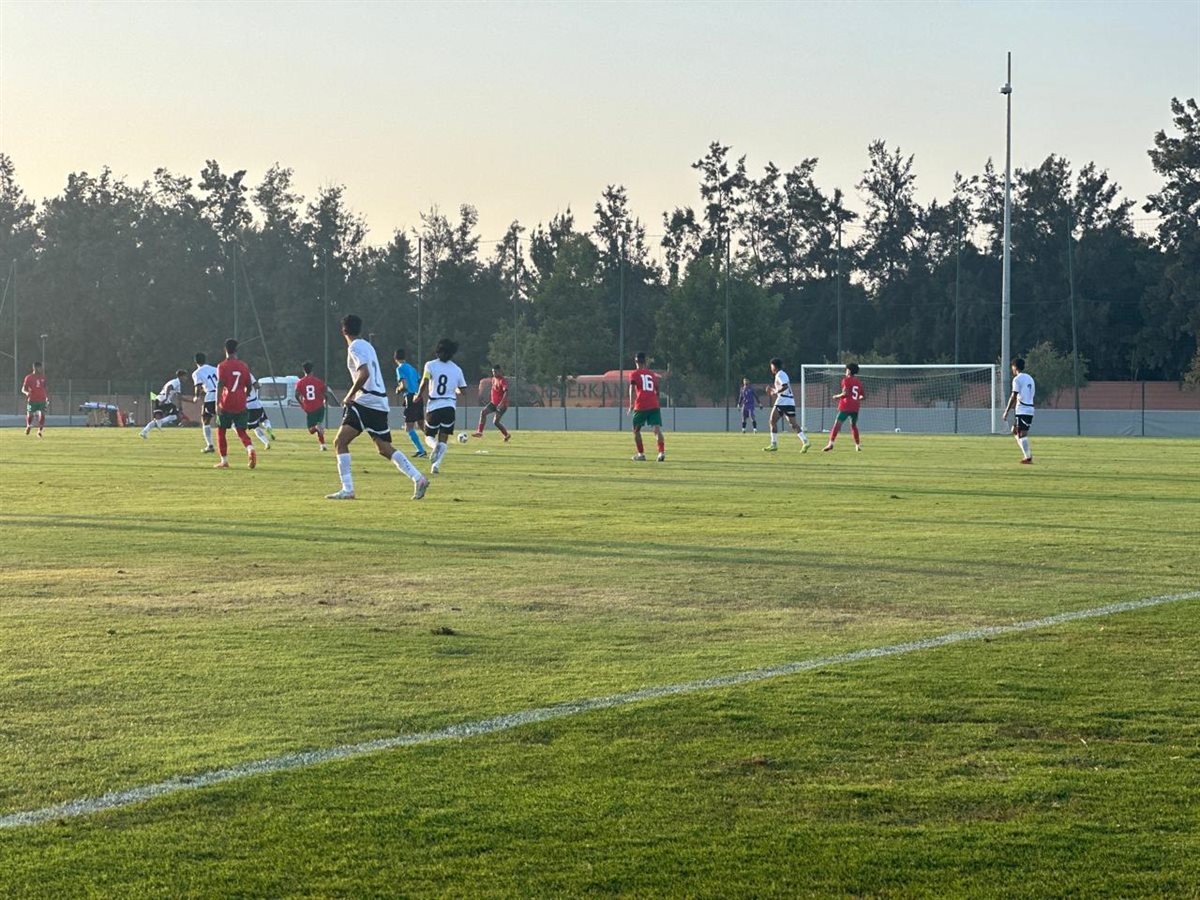 <strong>منتخب الشباب يتعادل وديا مع المغرب فى الرباط </strong>