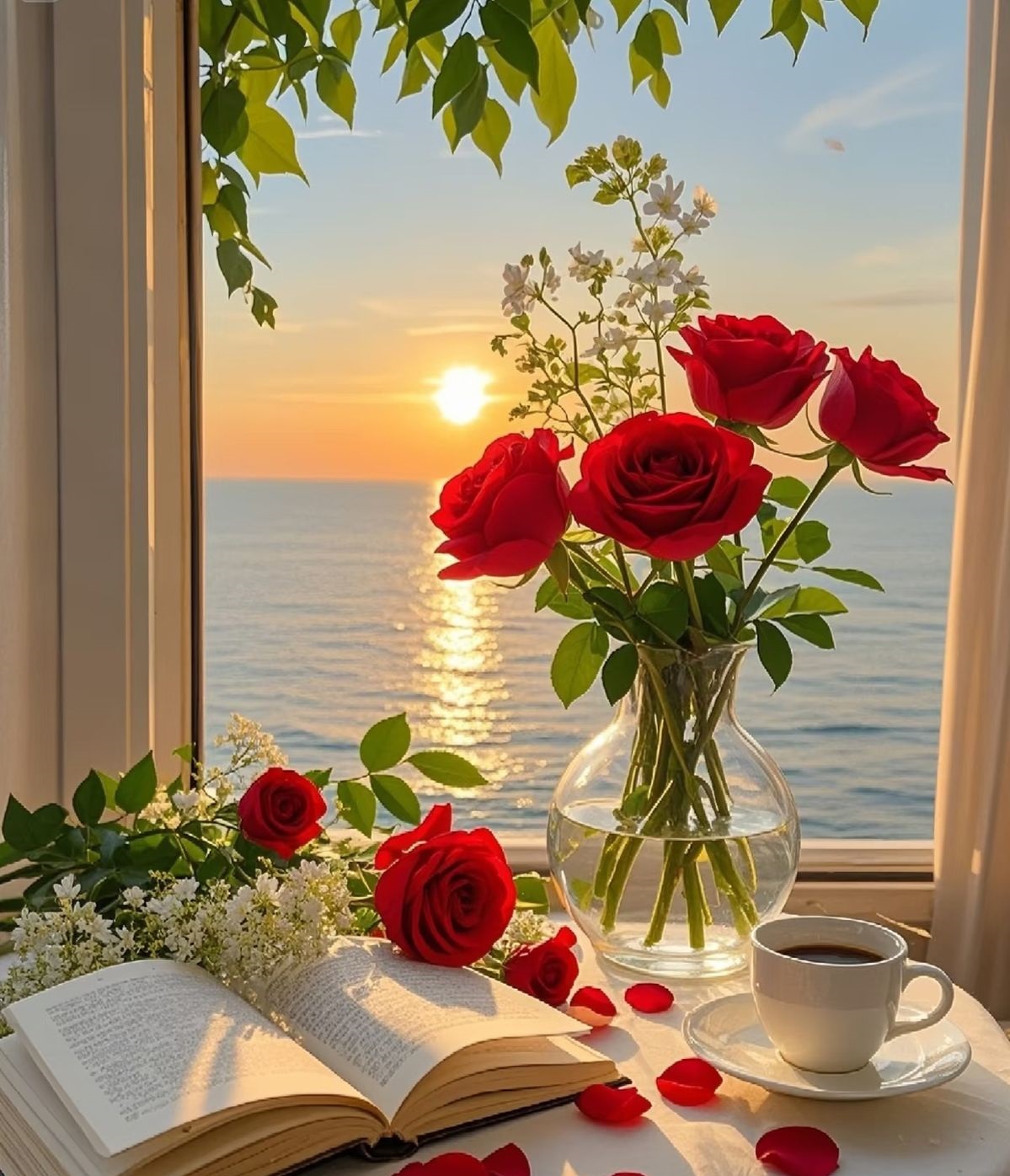 صور ورد طبيعية ملونة