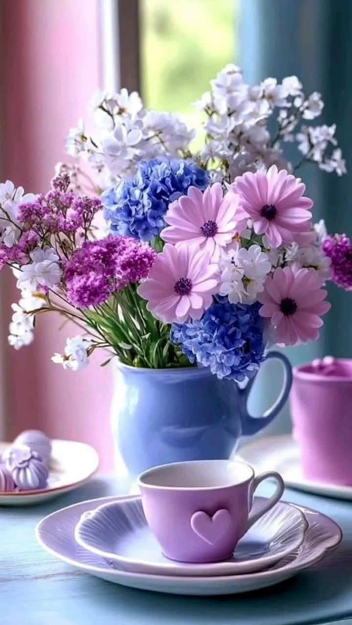 صور ورد طبيعية ملونة