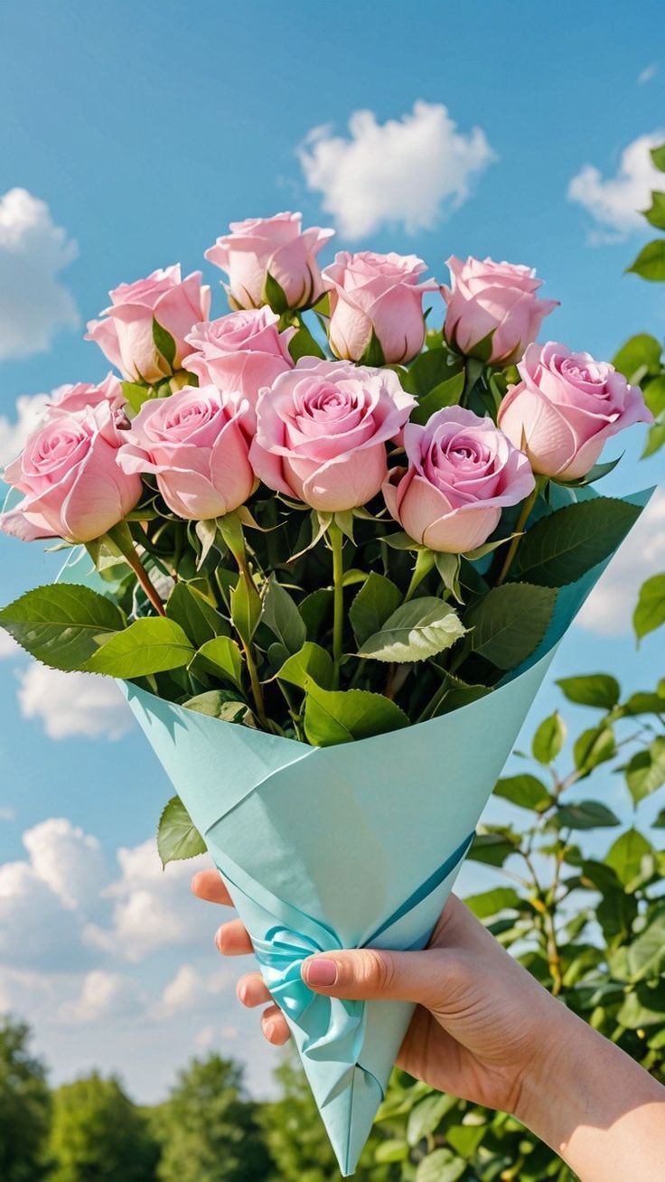 صور ورد طبيعية ملونة