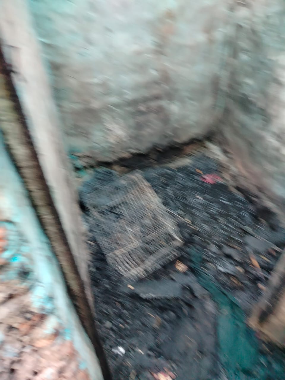 آثار الحريق