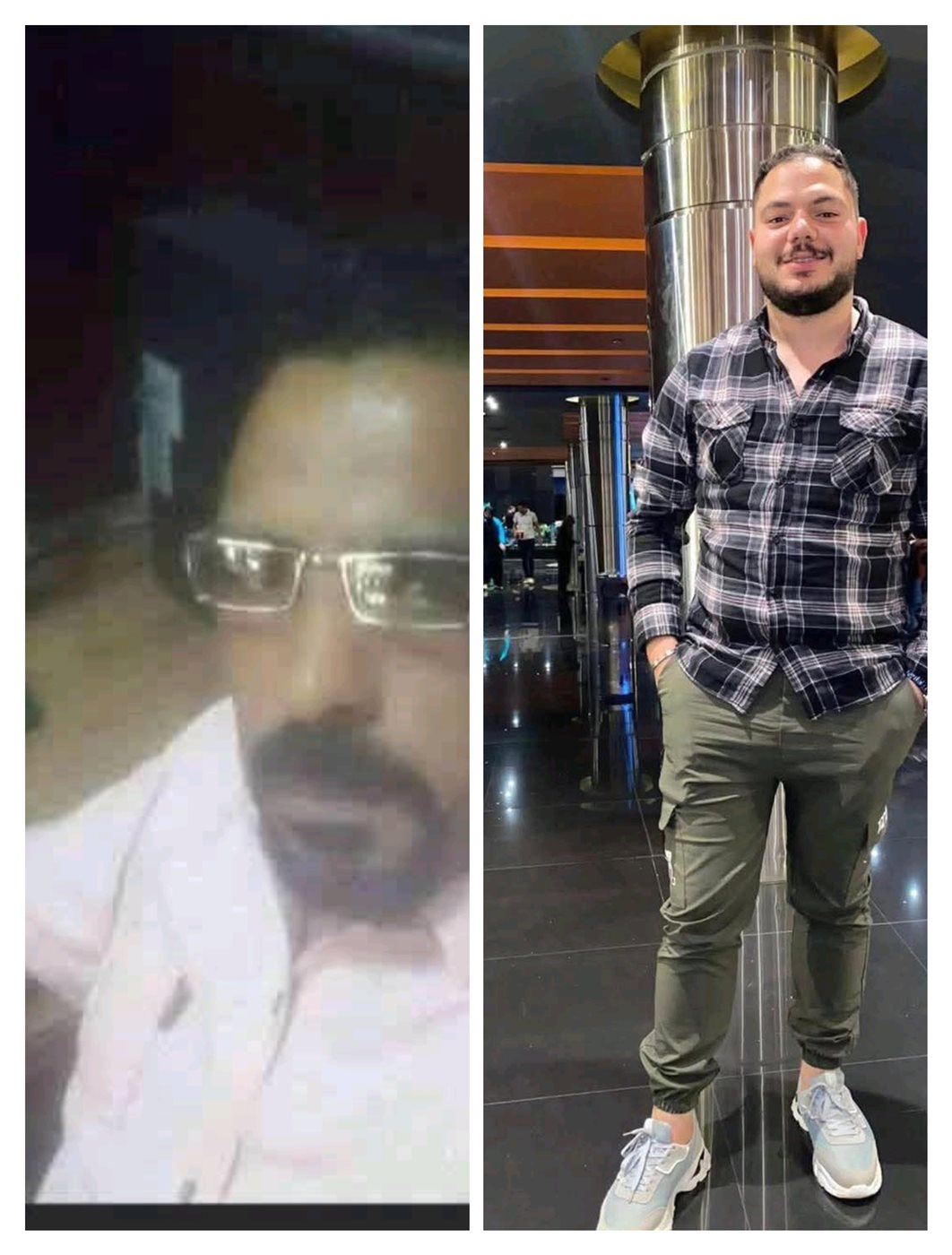 اثنين من ضحايا الحادث&nbsp;