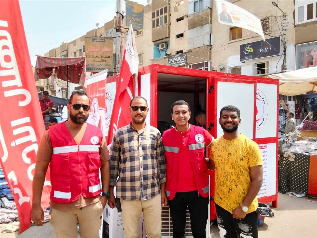 حملات للتبرع بالدم في إسنا جنوب الأقصر