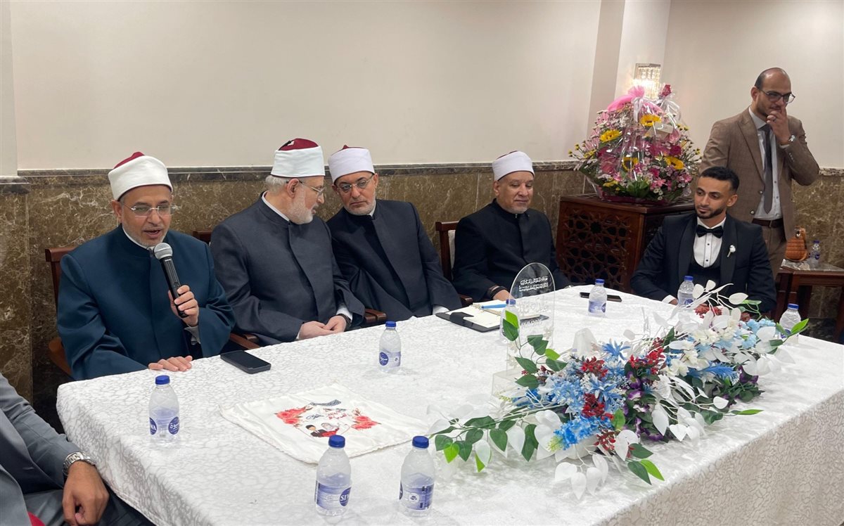 جانب من حفل الزفاف