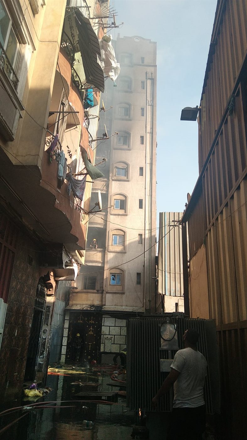 حريق بولاق أبو العلا