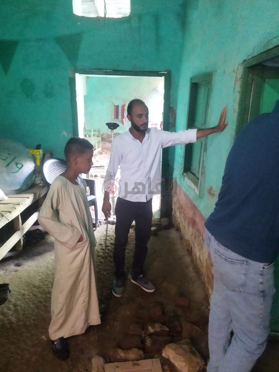 تحرك عاجل لحل أزمة تراكم المياه بقرية العضايمة بإسنا 