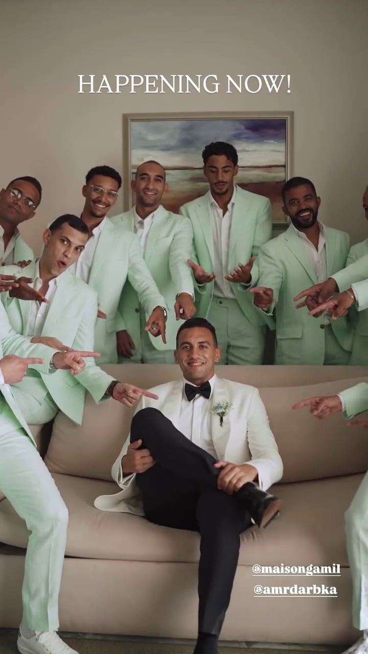 صور حفل زفاف أحمد الجندي ومريم عامر 