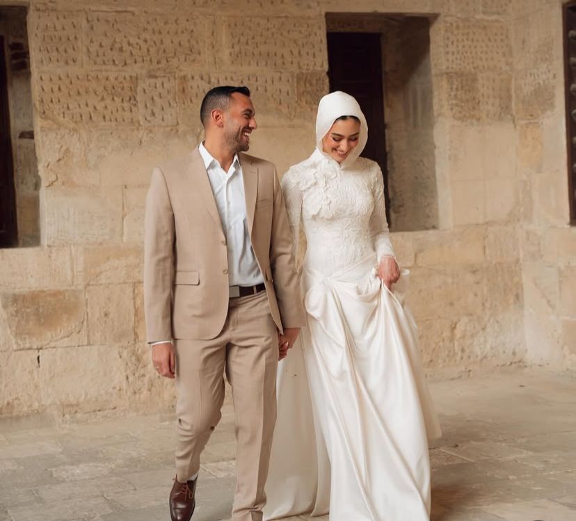 صور عقد قران أحمد الجندي 