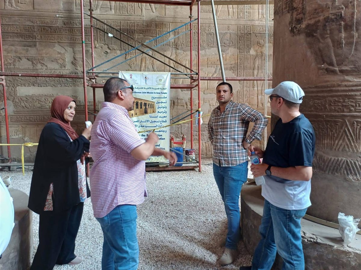 تطوير معبد إسنا