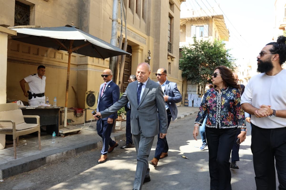 وزيرة التنمية المحلية ومحافظ القاهرة