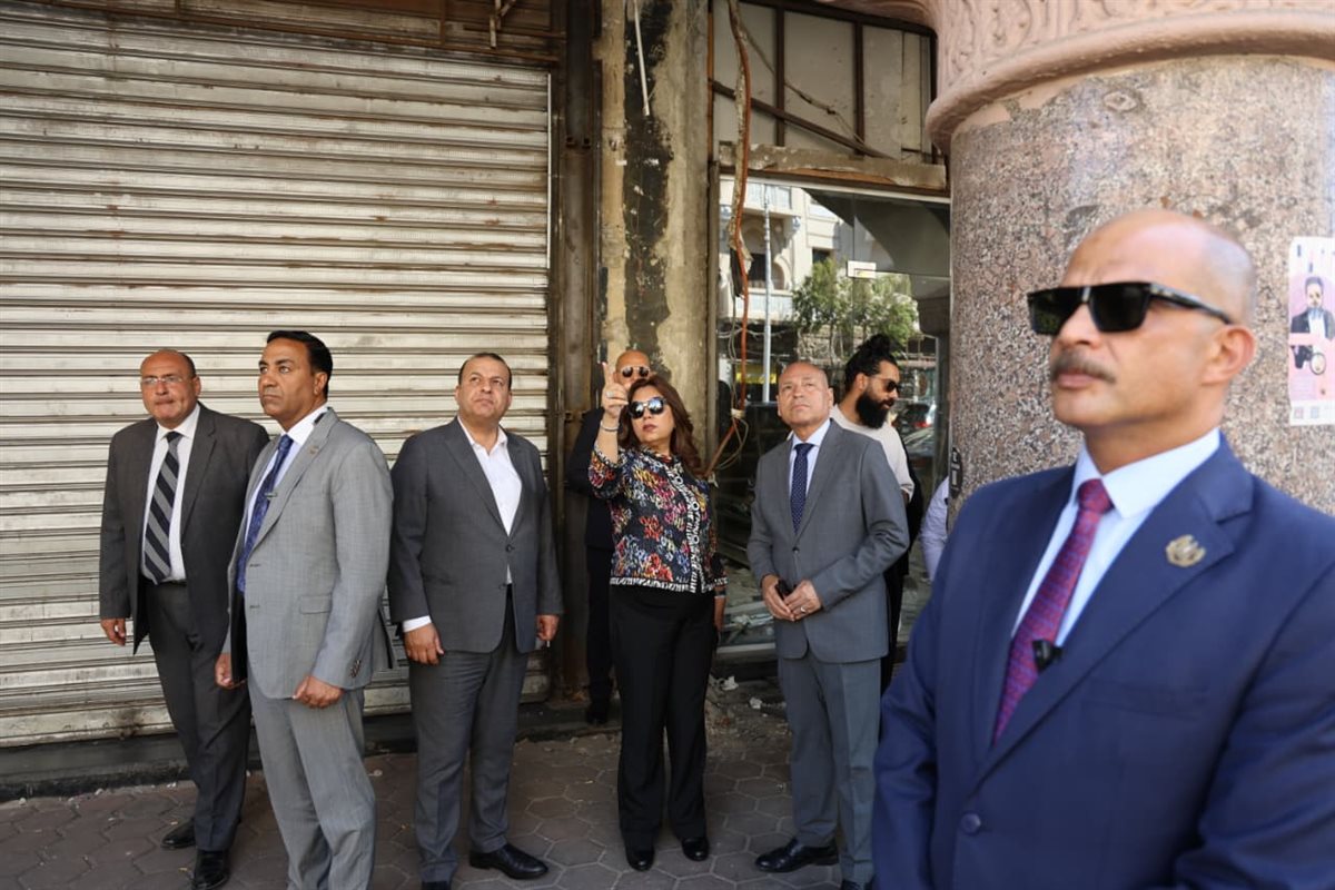 وزيرة التنمية المحلية ومحافظ القاهرة