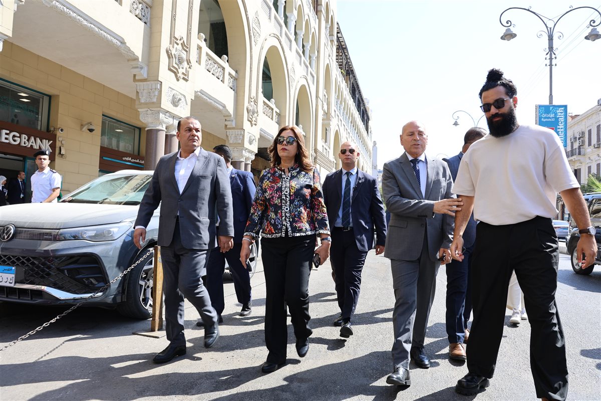 وزيرة التنمية المحلية ومحافظ القاهرة