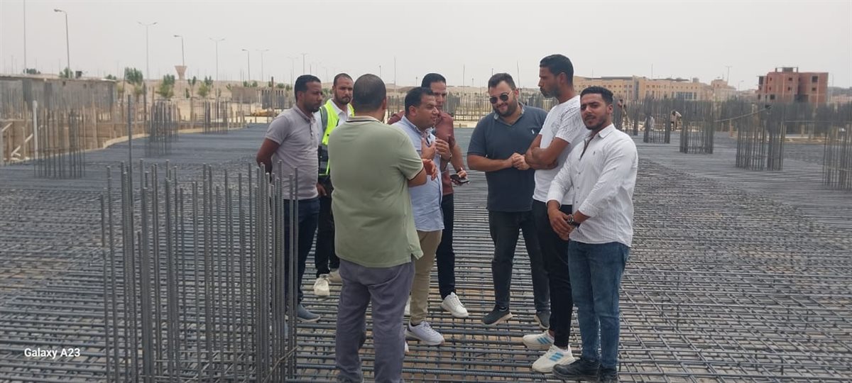 رئيس جامعة الأقصر تتابع الإنشاءات الجامعية بطيبة