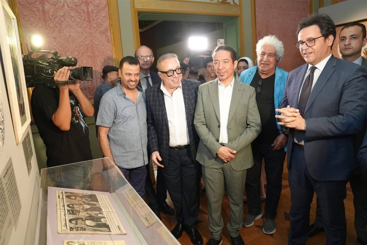 معرض أم كلثوم في قصر عائشة فهمي