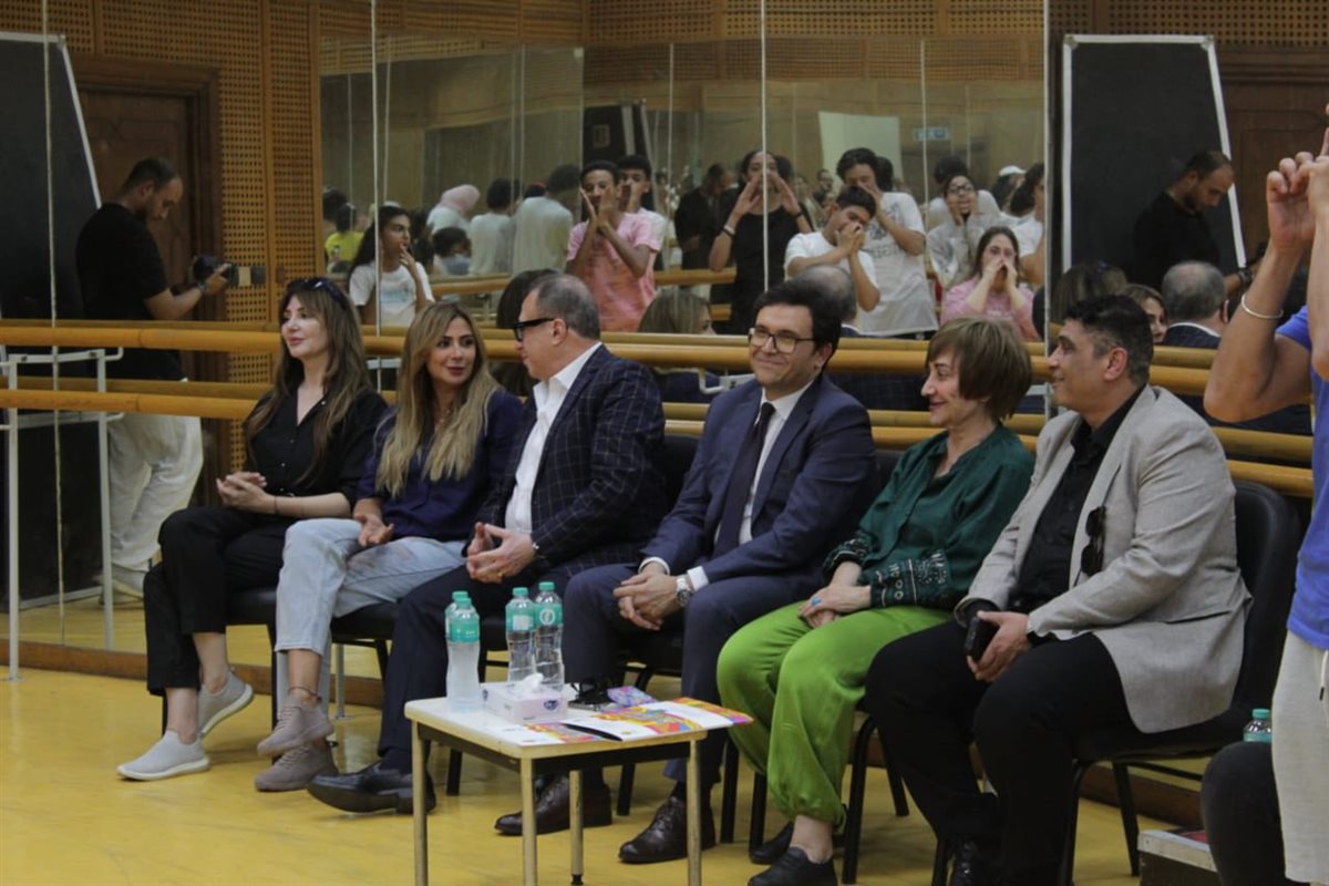  البروفات التحضيرية لافتتاح ملتقى أولادنا بدار الأوبرا