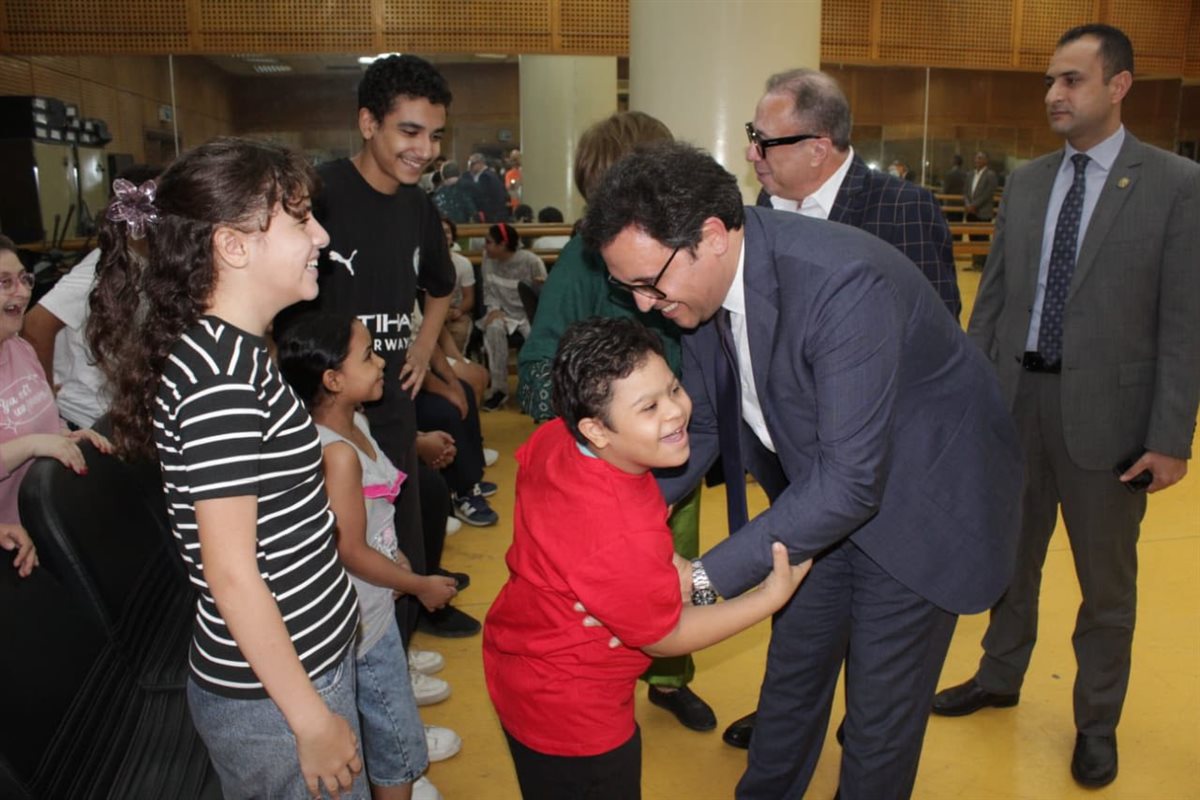  البروفات التحضيرية لافتتاح ملتقى أولادنا بدار الأوبرا