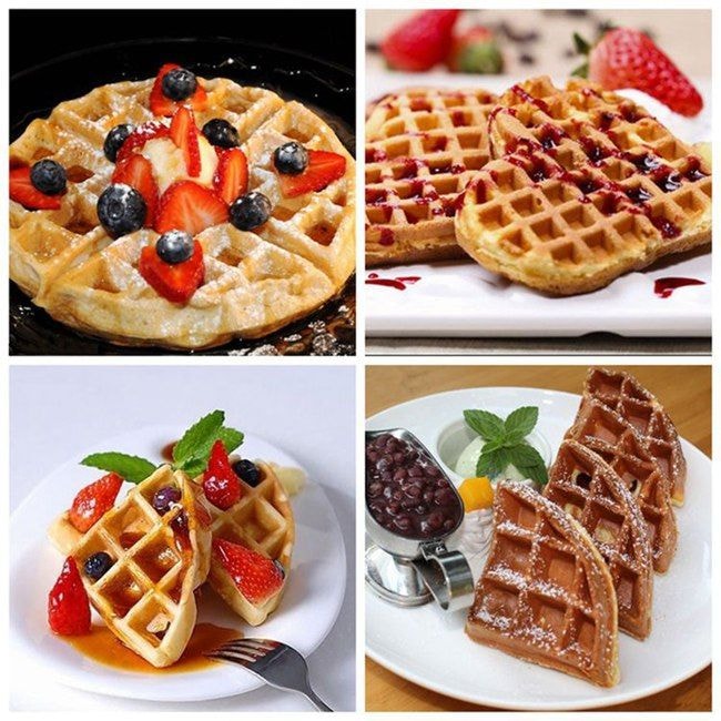 طريقة عمل الوافل في قالب سيليكون