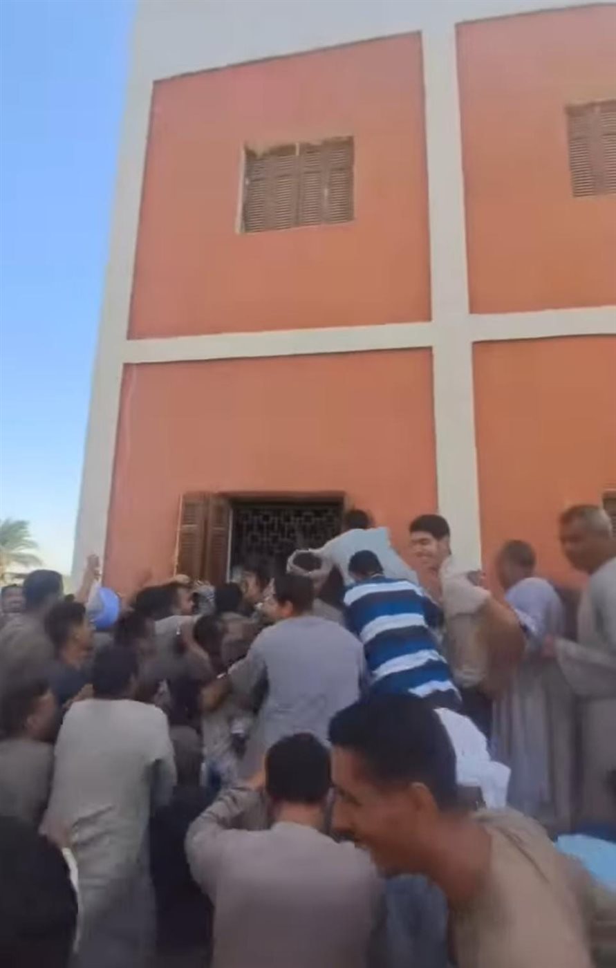 جانب من التكدس