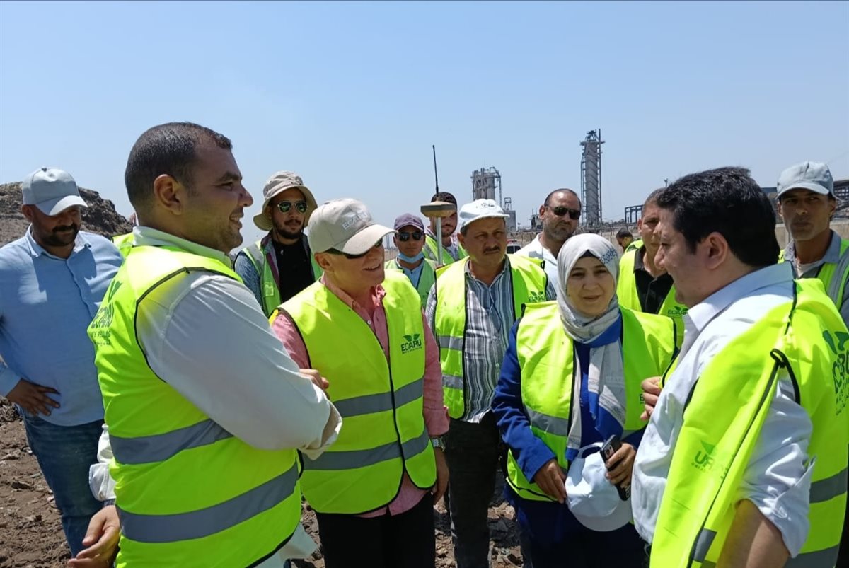 محافظ الدقهلية يتابع أعمال المدفن الصحي ومصانع تدوير المخلفات بقلابشو