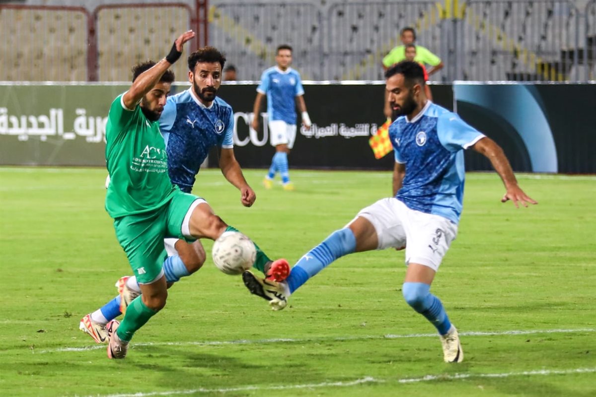 القنوات الناقلة لمشاهدة بث مباشر مباراة المصري ضد بيراميدز اليوم