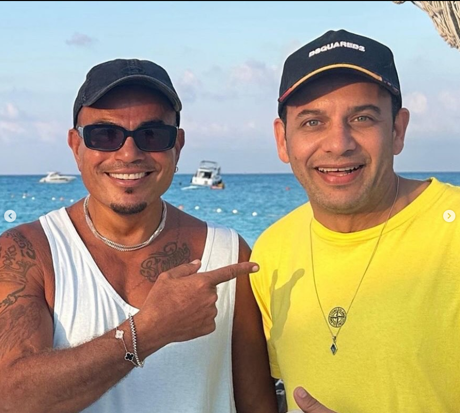 مصطفى قمر وعمرو دياب