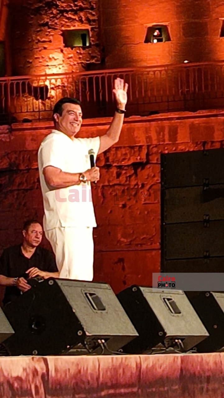 حفل إيهاب توفيق في مهرجان القلعة 