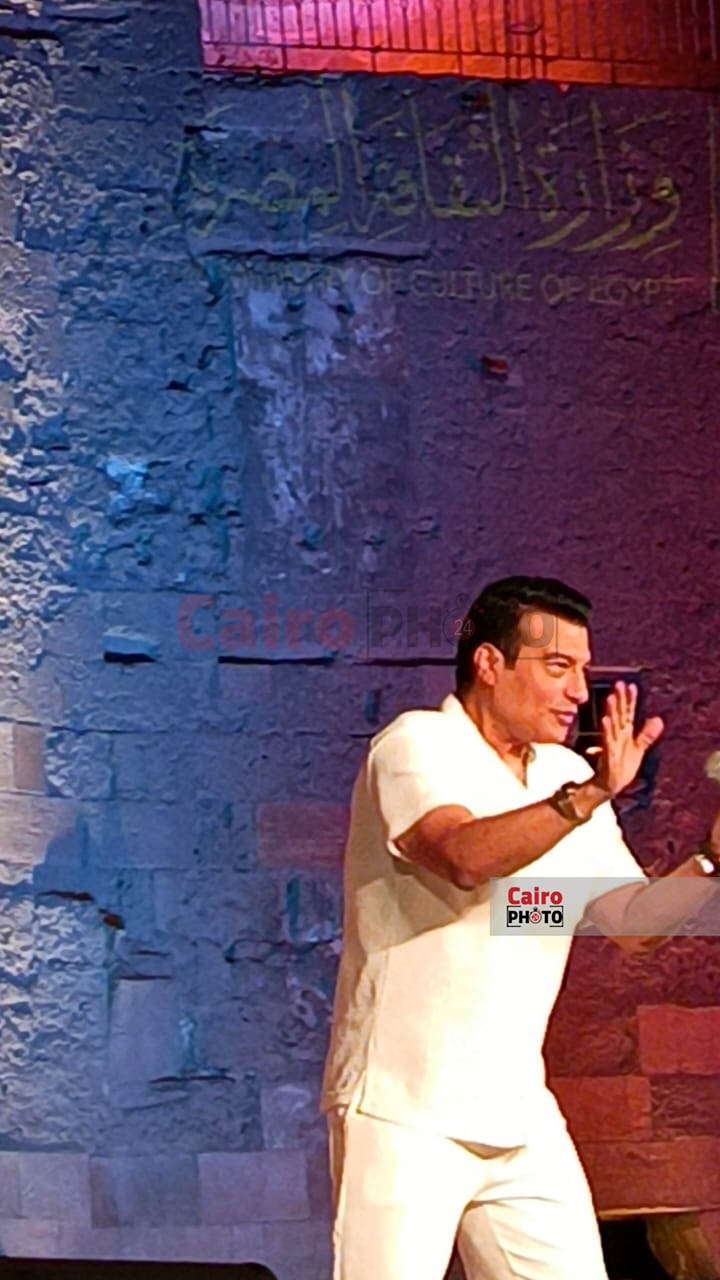 حفل إيهاب توفيق في مهرجان القلعة 