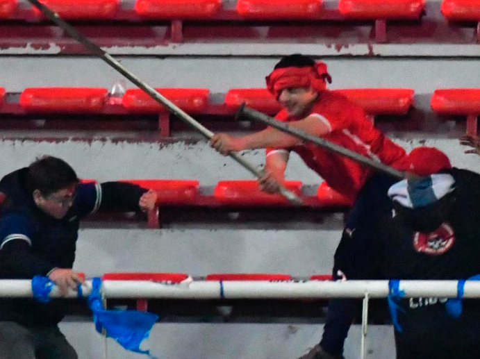 أحداث مباراة أتلتيكو إنديبندينتي وأونيفرسيداد 