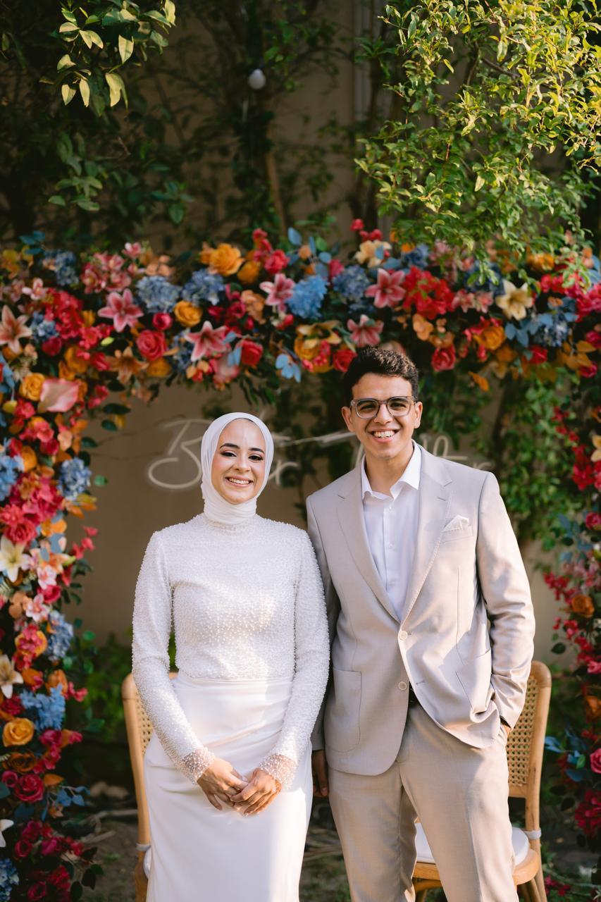 خطبة المهندس أحمد سمير نجل الإعلامي سمير عمر رئيس قطاع الأخبار بالشركة المتحدة للخدمات الإعلامية