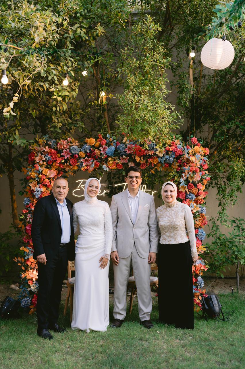 خطبة المهندس أحمد سمير نجل الإعلامي سمير عمر رئيس قطاع الأخبار بالشركة المتحدة للخدمات الإعلامية