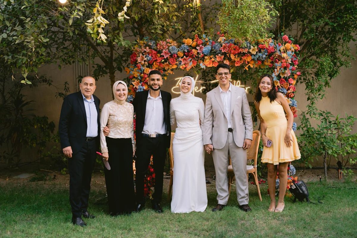 خطبة المهندس أحمد سمير نجل الإعلامي سمير عمر رئيس قطاع الأخبار بالشركة المتحدة للخدمات الإعلامية