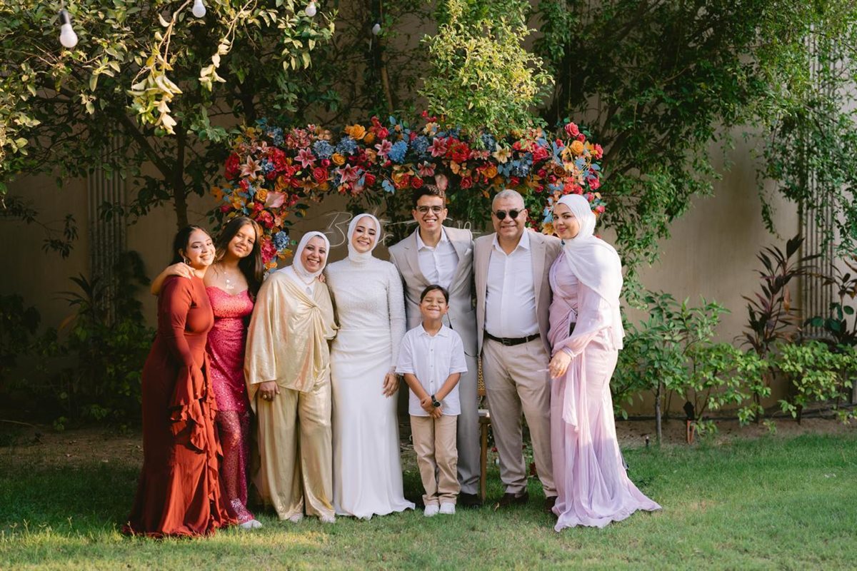 خطبة المهندس أحمد سمير نجل الإعلامي سمير عمر رئيس قطاع الأخبار بالشركة المتحدة للخدمات الإعلامية