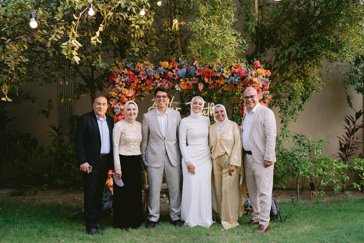 خطبة المهندس أحمد سمير نجل الإعلامي سمير عمر رئيس قطاع الأخبار بالشركة المتحدة للخدمات الإعلامية