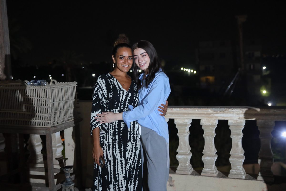 لقطات من انتهاء تصوير حكاية هند لمسلسل ما تراه ليس كما يبدو