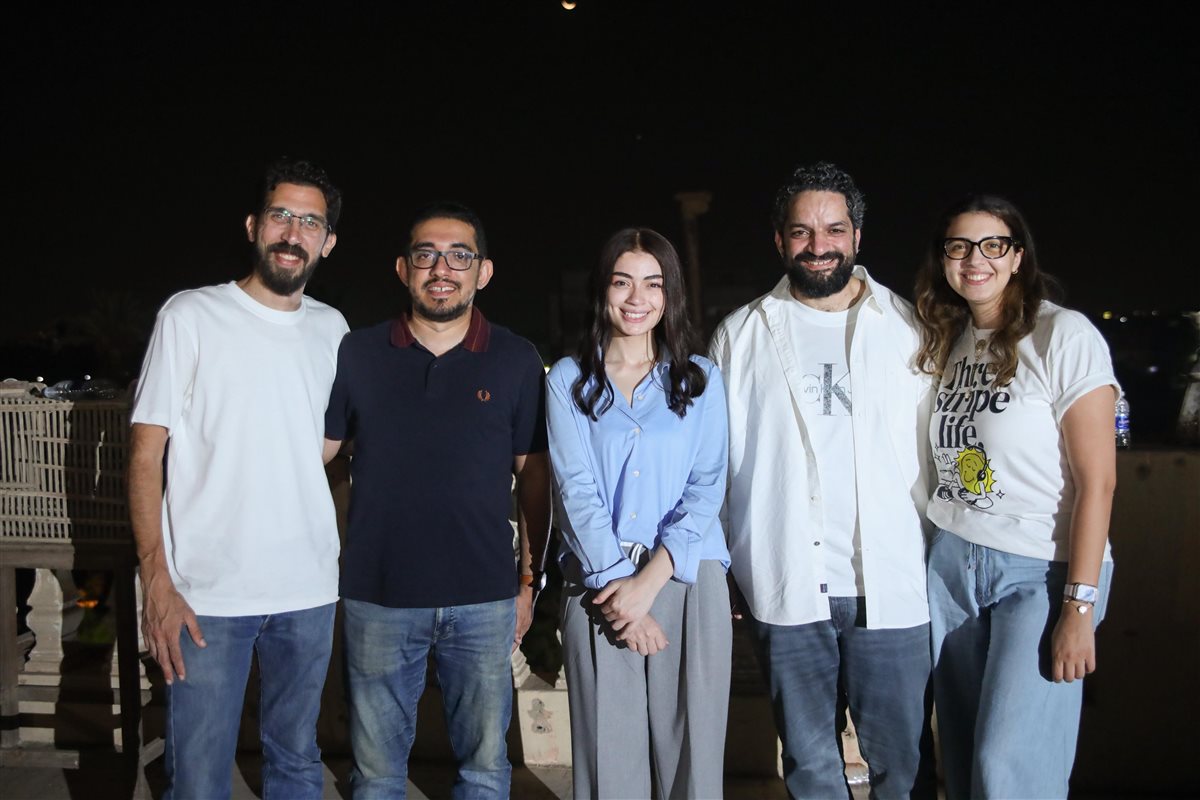 لقطات من انتهاء تصوير حكاية هند لمسلسل ما تراه ليس كما يبدو