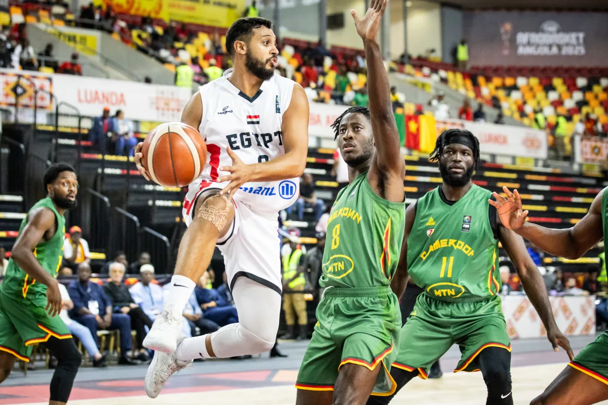 منتخب مصر يودع منافسات الأفروباسكت عقب الخسارة أمام الكاميرون