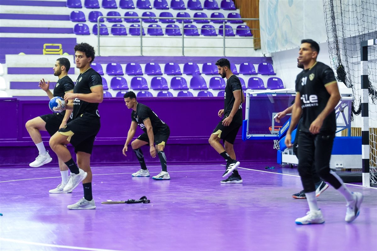 تدريبات يد الزمالك