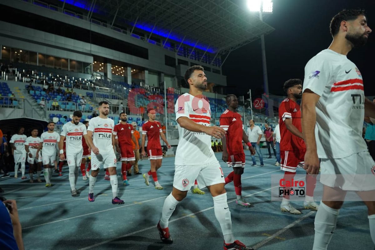 مباراة الزمالك ومودرن سبورت في الدوري الممتاز