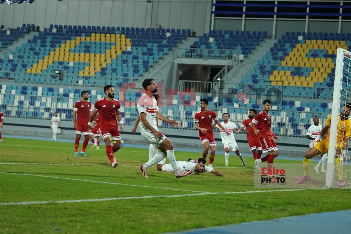 مباراة الزمالك ومودرن سبورت في الدوري الممتاز
