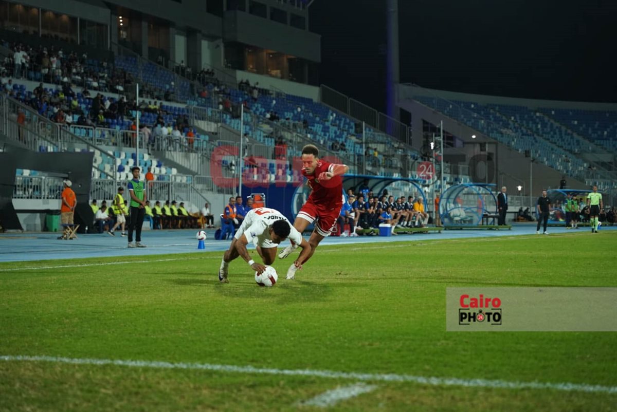 مباراة الزمالك ومودرن سبورت في الدوري الممتاز